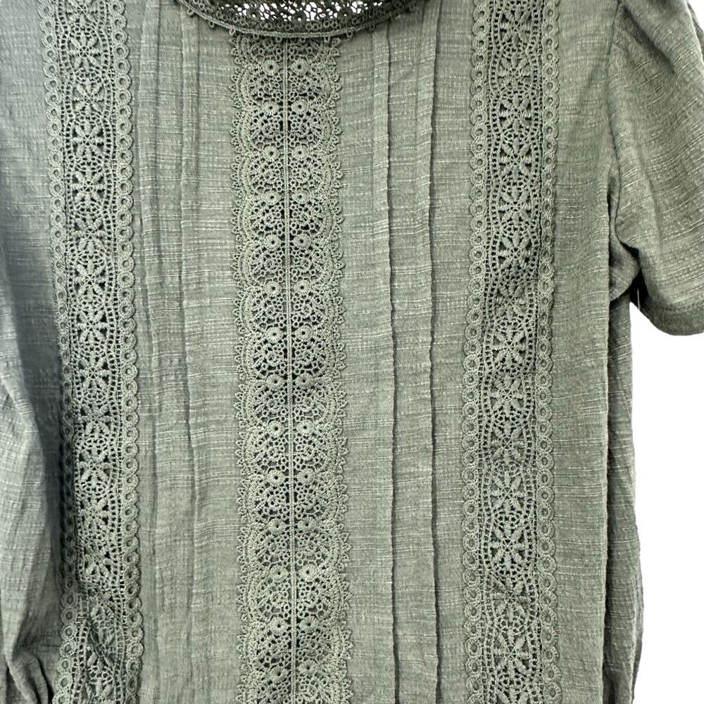 No Boundaries Green Top Medium 7/9 - Picture 5 of 5